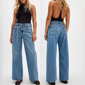 Levi’s Cinch Baggy Straight Leg XL Wide Leg Jeans